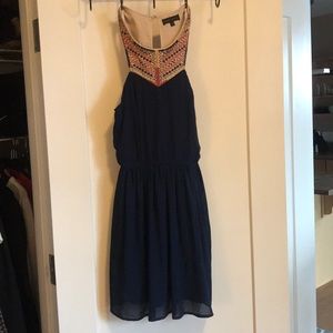 Navy tribal dress